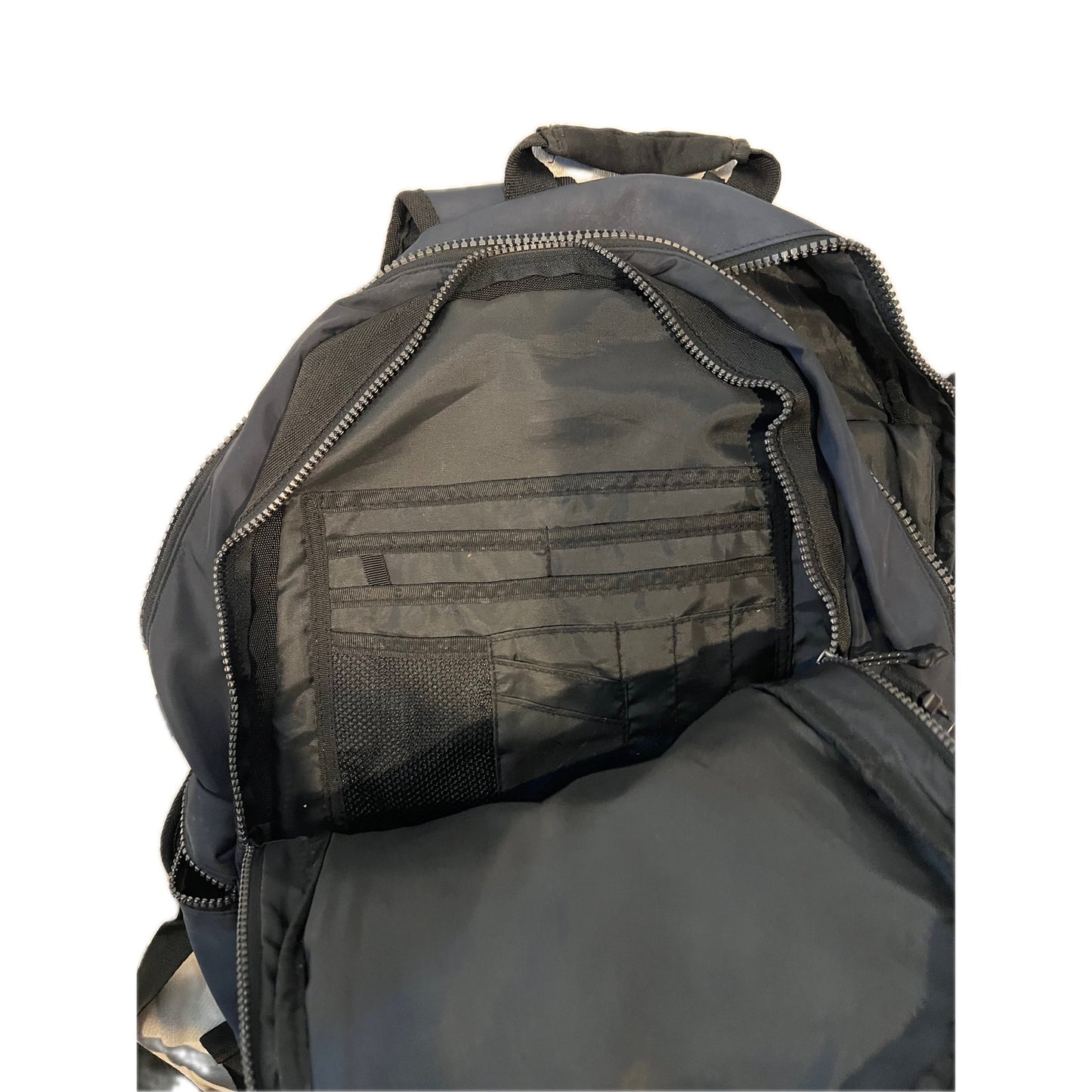 SuperDry Sportswear Black Gray Back Pack 32L