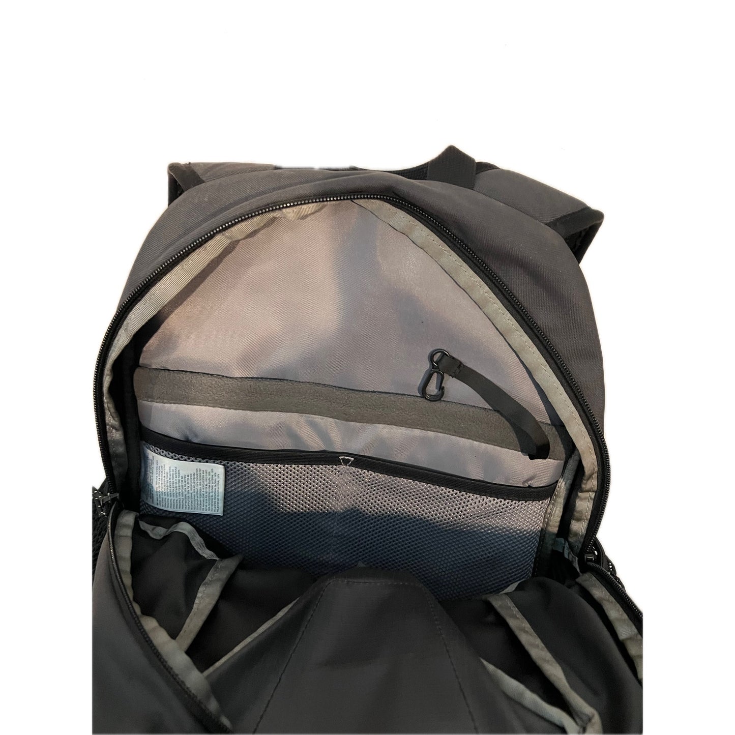 The North Face Y2K Black Gray Backpack