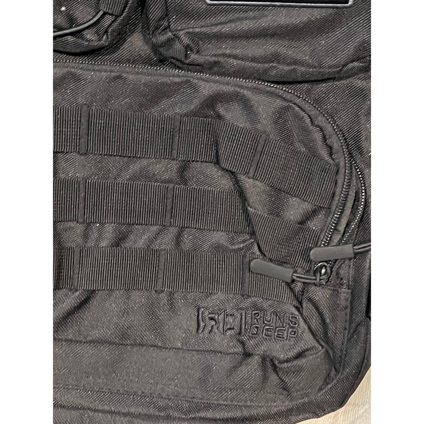 Runs Deep Green Camo Tactical Backpack