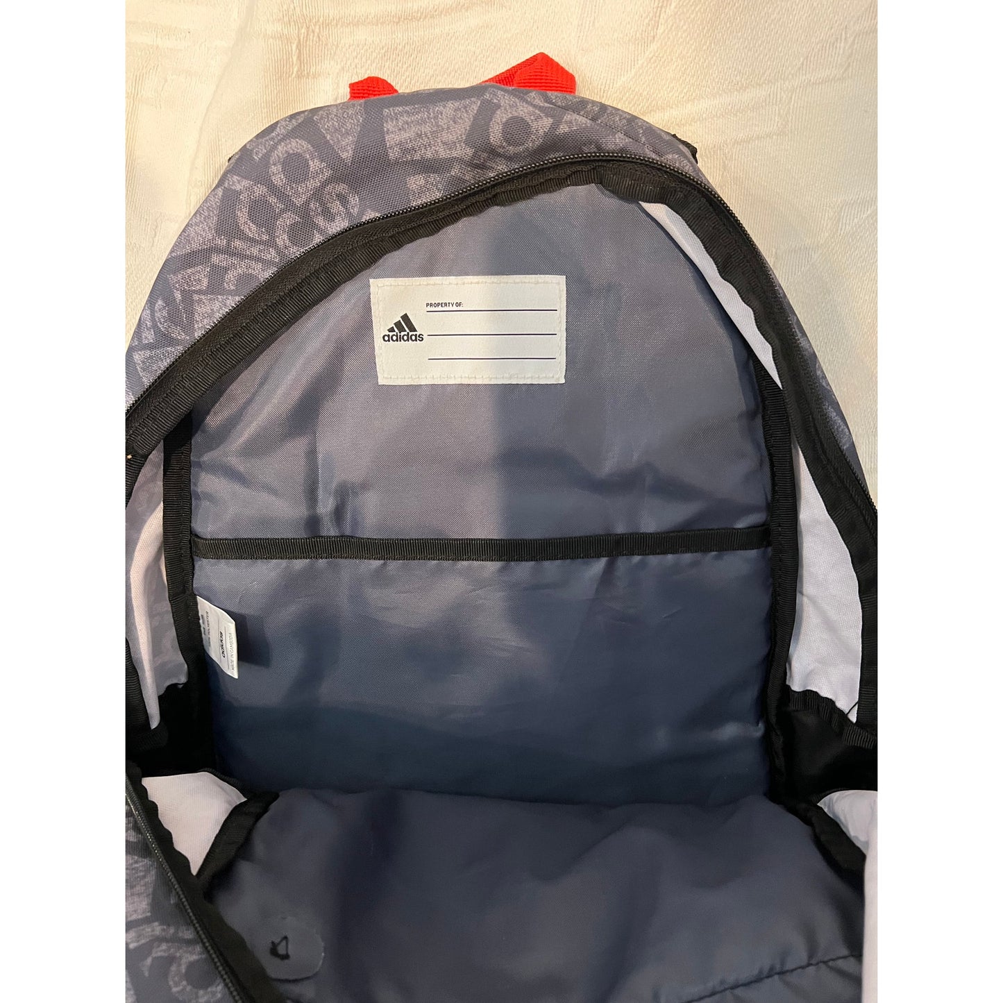 Adidas Prime 7 Gray Black Backpack