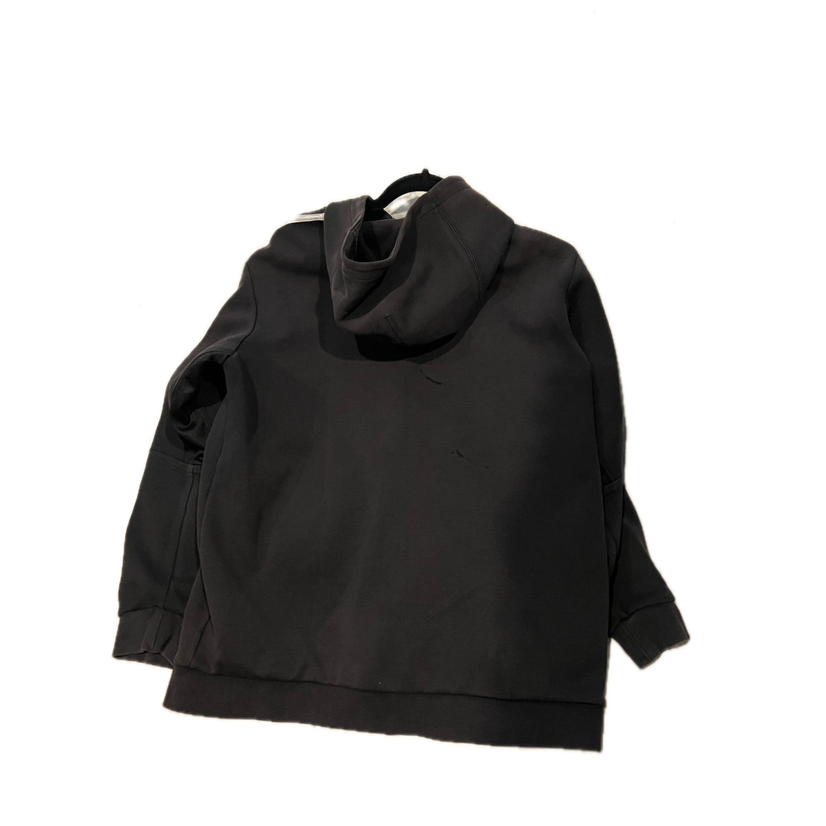Adidas Zip Up Sweatshirt Hoodie Black Mens Large