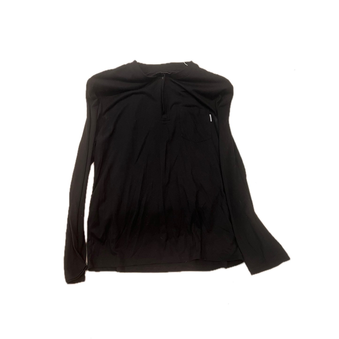 Alfani Intimates 1/4 zip Long Sleeve Shirt Womans M