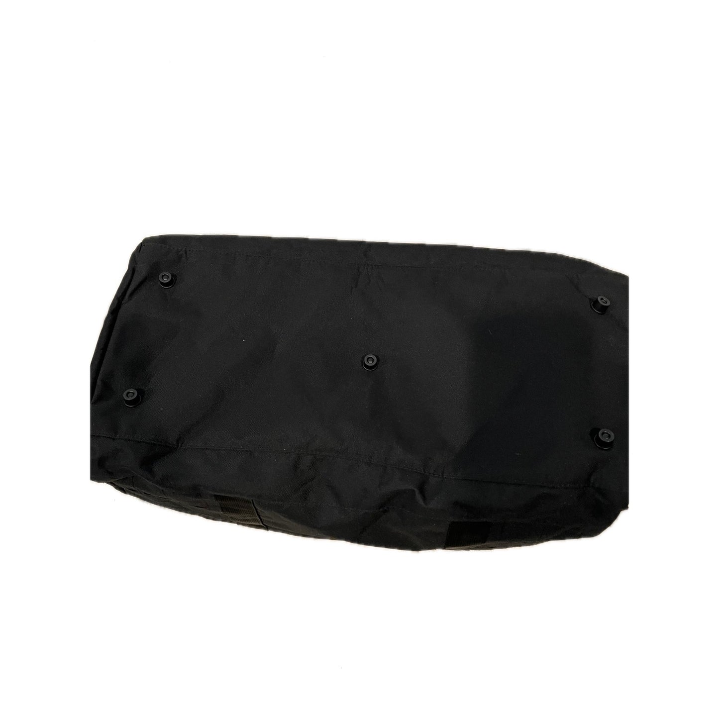 XL Tactical Canvas Black Duffel 22"x12"x10"