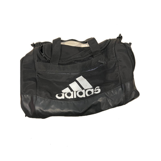 Adidas Defender Medium 20"x12"x10" Black Duffel Bag