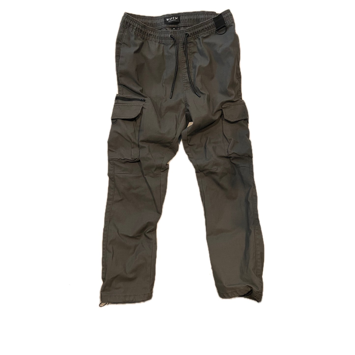 Pantalon Cargo Droit Cheville Homme WXYZ Gris T.M 30x26