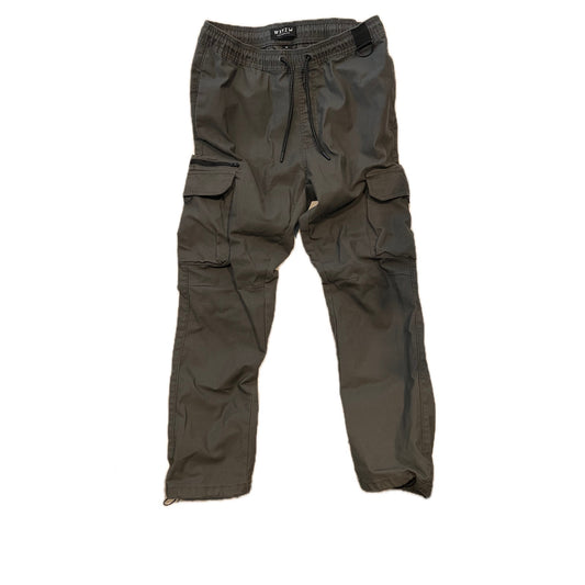 WXYZ Gray Straight Ankle Cargo Pants Mens Med 30x26