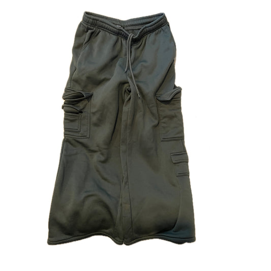 Forever 21 Green Baggy Wide Leg Cargo Sweatpants Mens Med