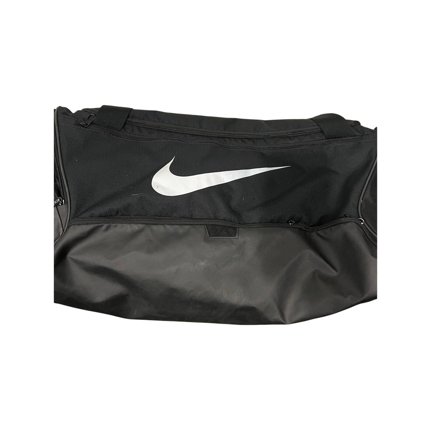 Nike Black Duffel Bag, 24"x10"x10"