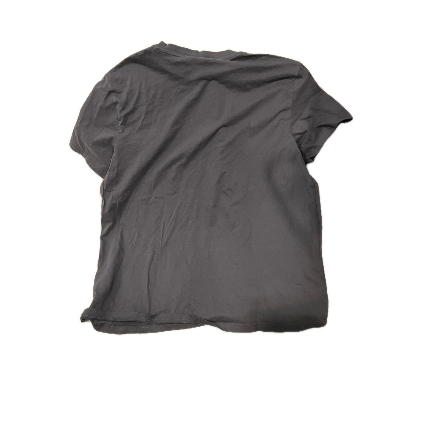 H&M Khaki Green Regular Fit Tee Shirt Mens L