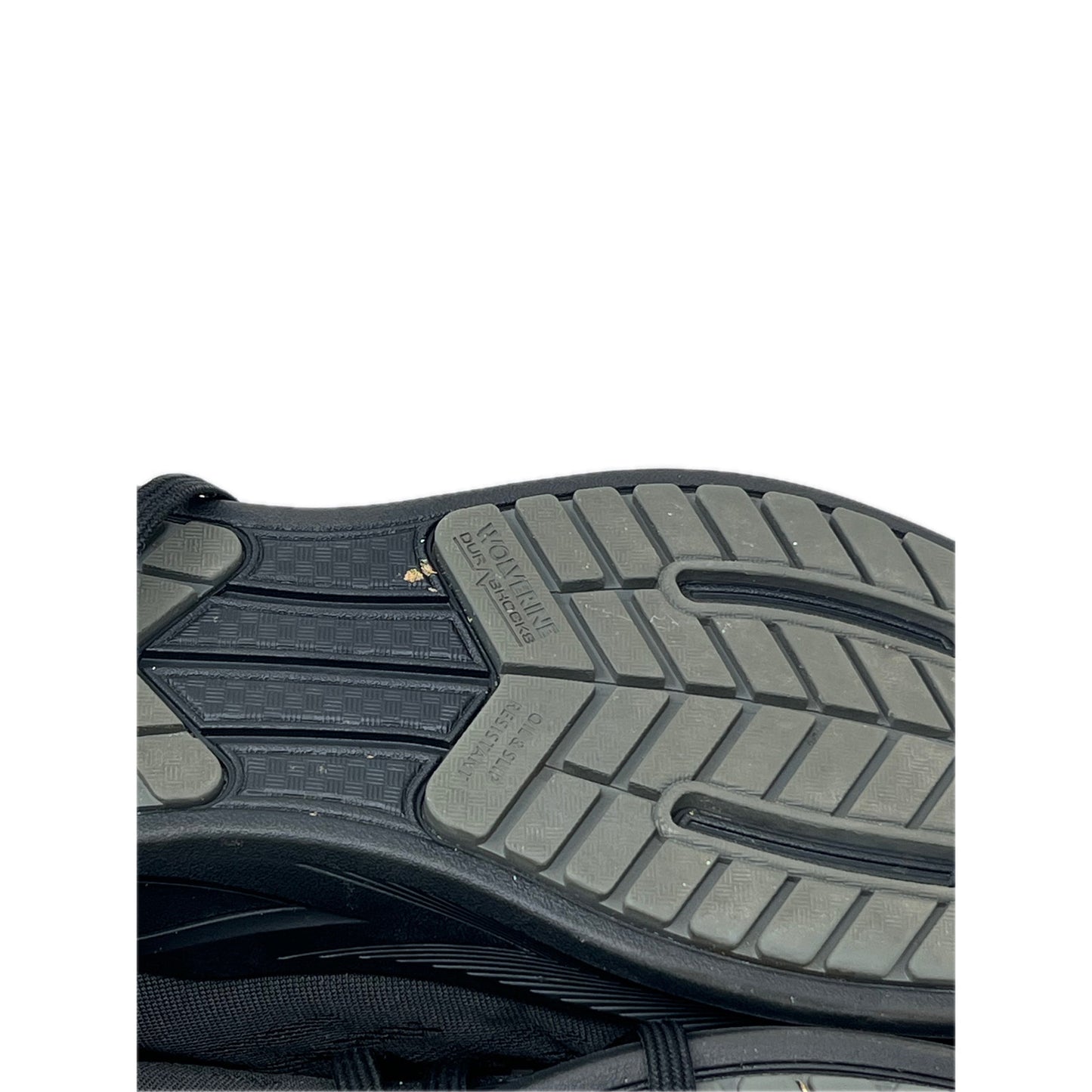 Wolverine Black Comp Toe Utility Shoe Mens 10.5