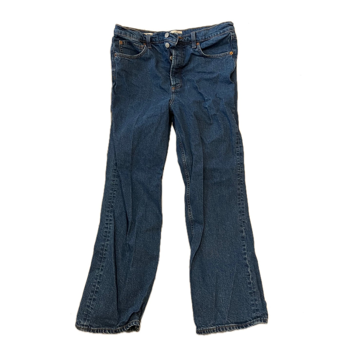 Jean droit femme Universal Thread le plus haut, taille 12