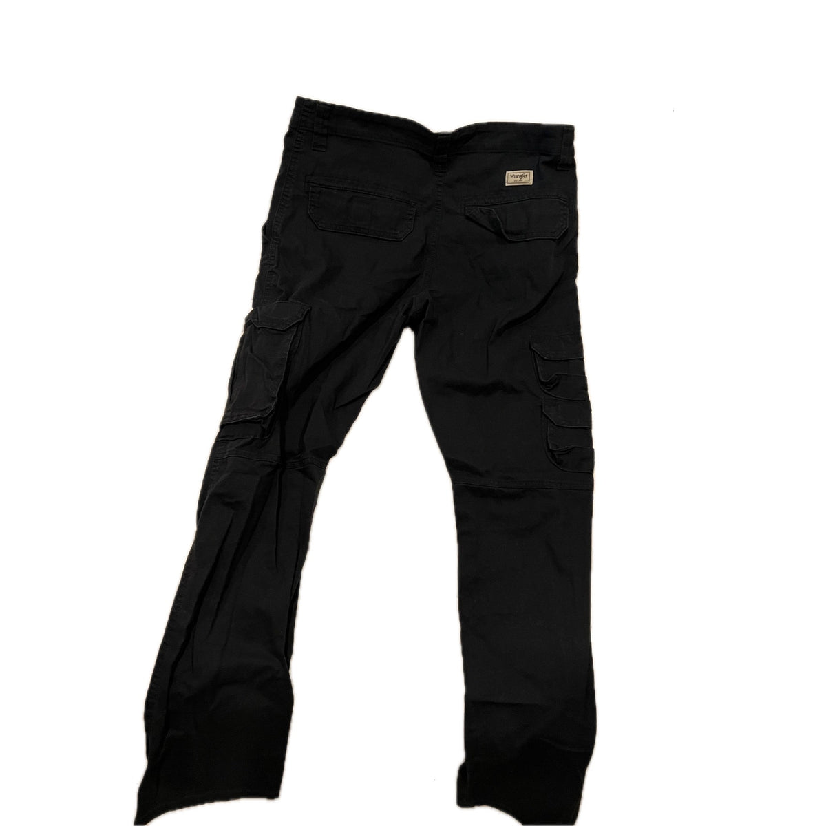 Wrangler Regular Taper Black Pants Mens 32x30