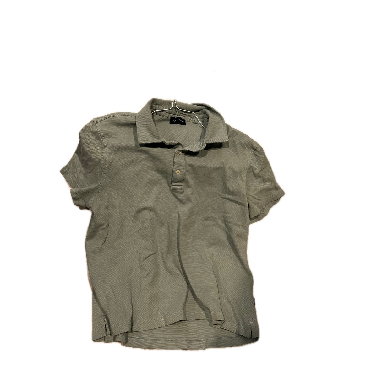 Tahari Green Golf Polo Shirt Mens Medium