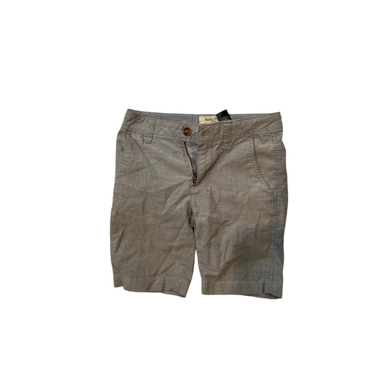 Nautica Gray Blue Casual Shorts Kids Med 8