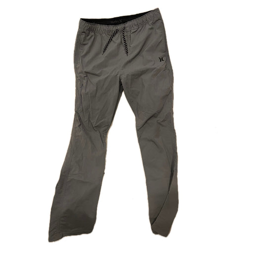Hurley Gray Warm Up Joggers Boys XL 13-15 yrs