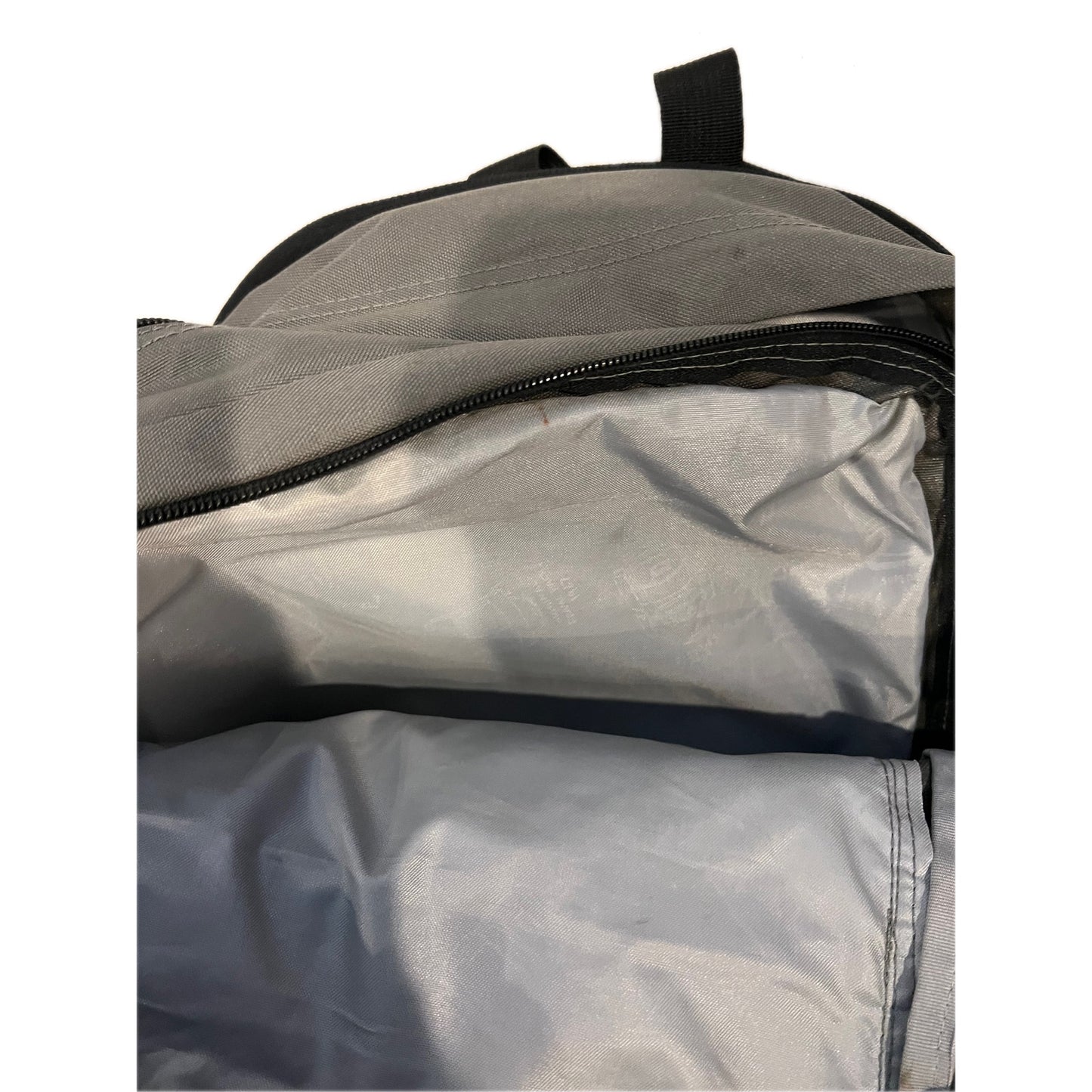 JanSport Big Student 3 Section Gray Black Backpack
