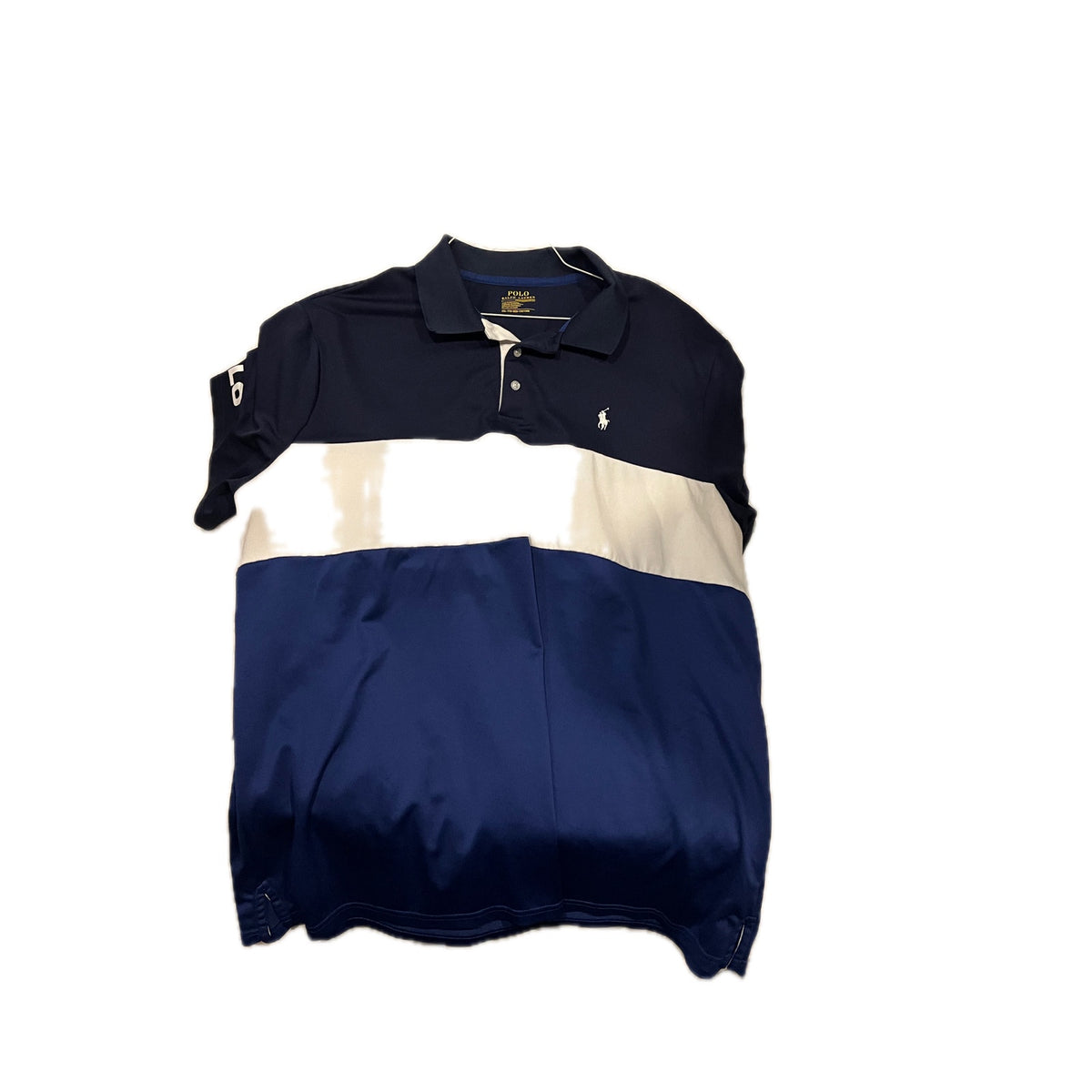 Polo by Ralph Lauren Blue Striped Shirt Mens XXL