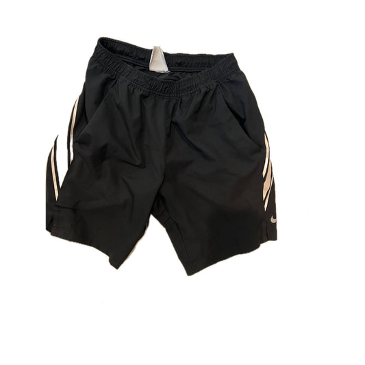 ike Dri-Fit Black White Athletic Shorts Mens S
