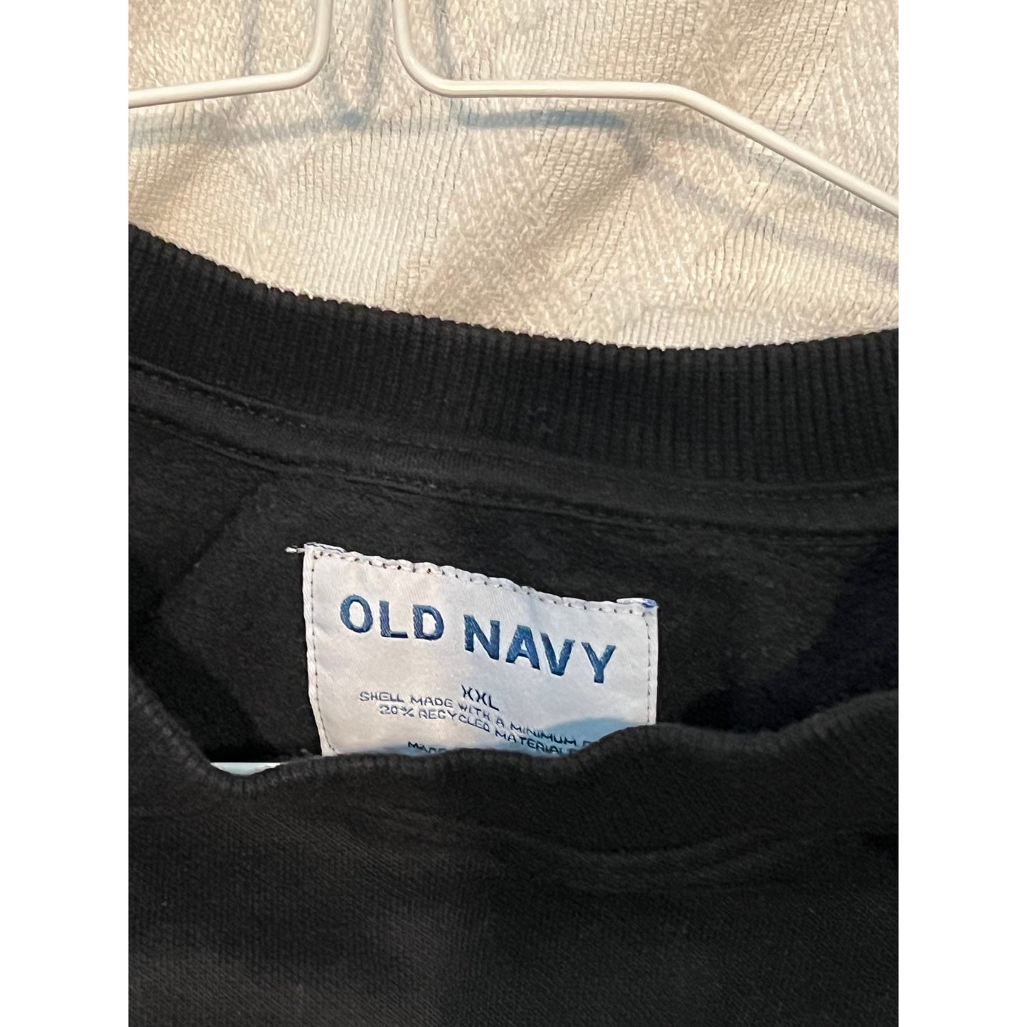 Old Navy Black Crewneck Sweatshirt Mens XXL