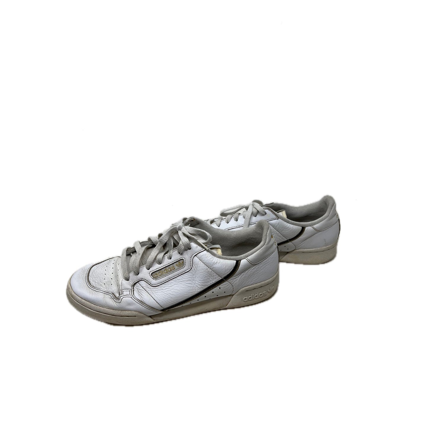 adidas Continental 80 Gold Metallic Sneakers Mens 11.5