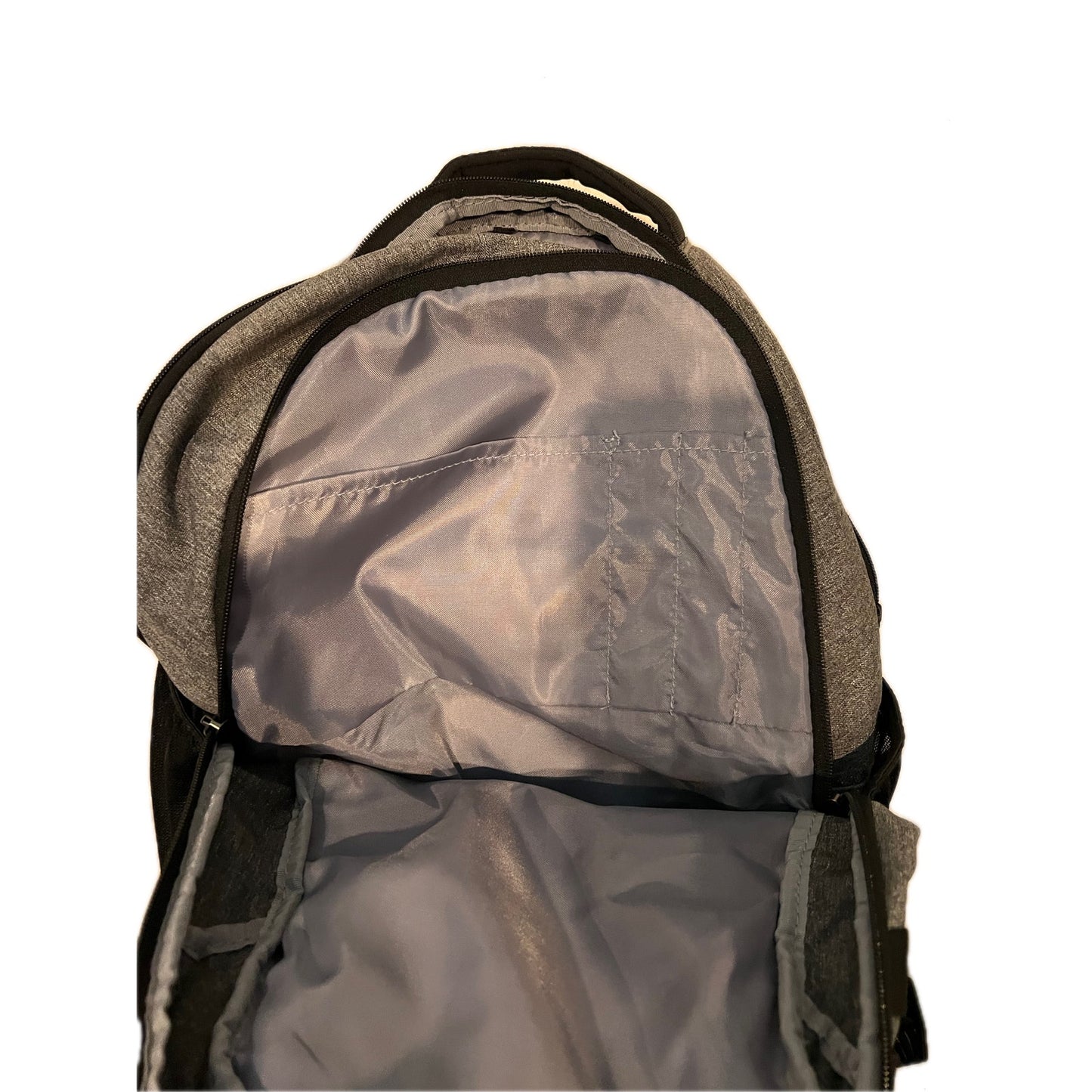 Under Armour Gray Black Hustle 5.0 Backpack