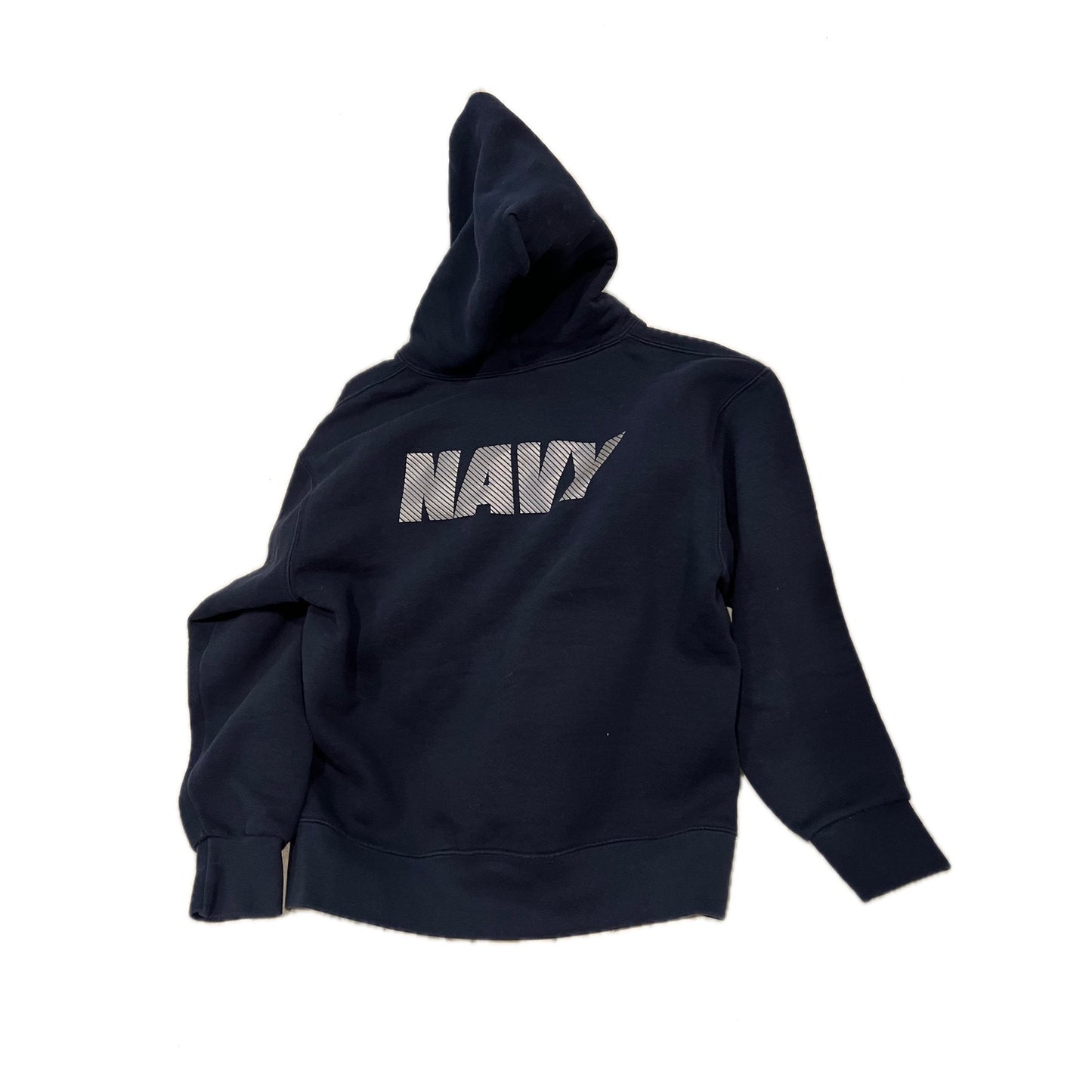Sweat à capuche gris US Navy pour homme, taille M
