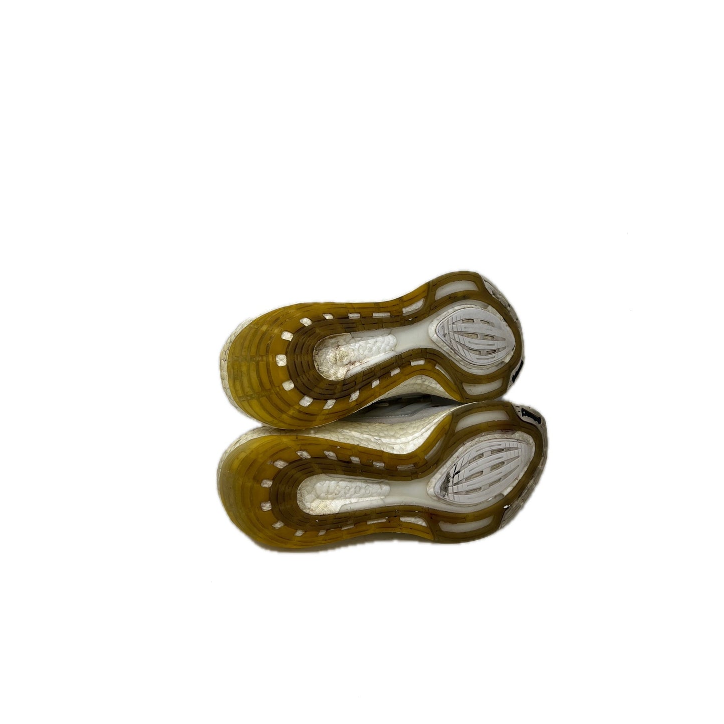 adidas Ultra Boost 21 Triple White Sneakers Mens 8.5