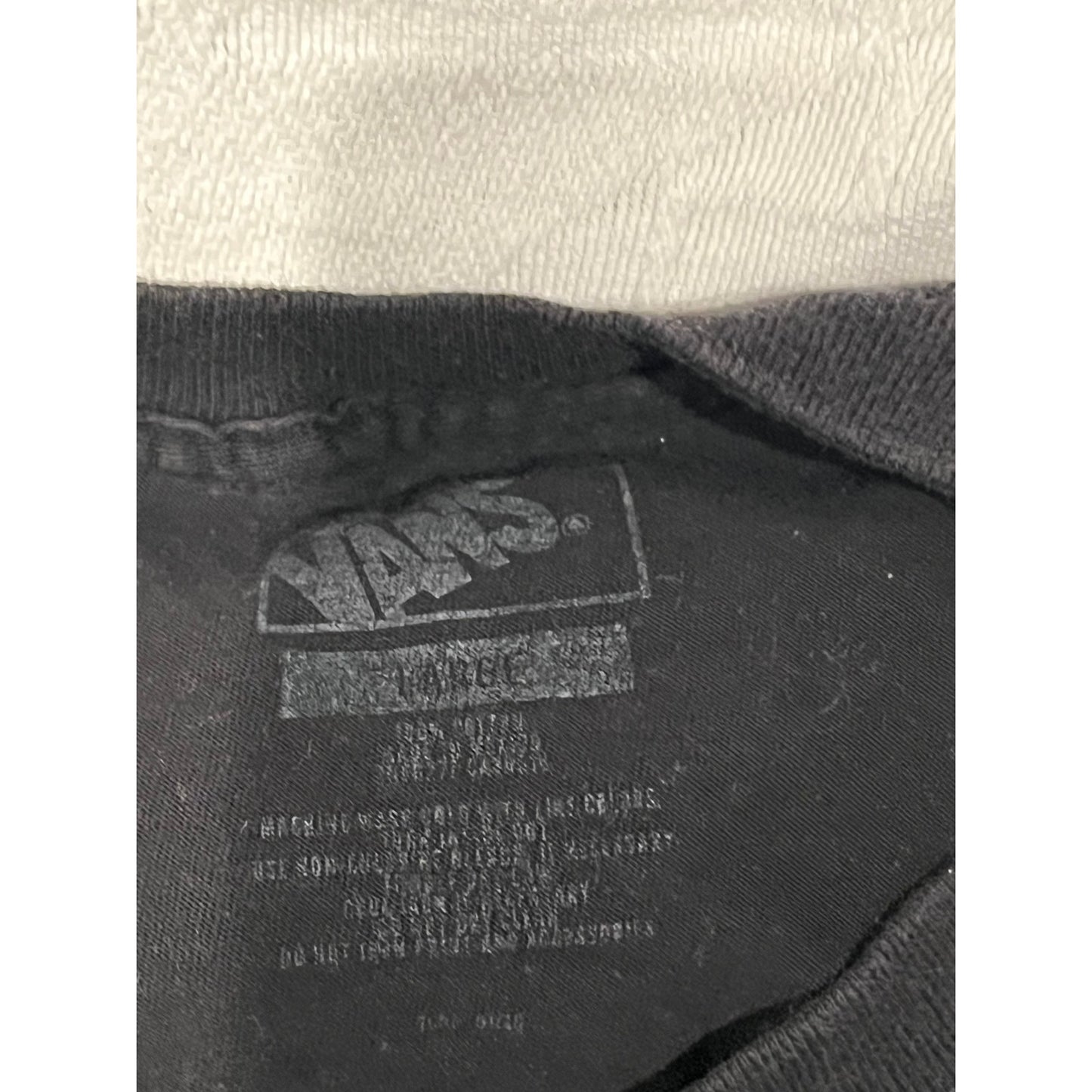 VANS Camiseta Negra Off The Wall Calavera Talla Grande Para Hombre