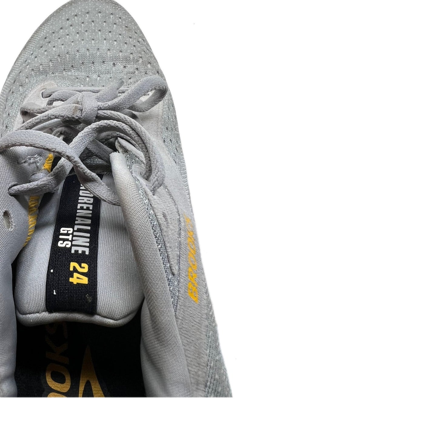 Brooks Adrenaline GTS 24 Coconut/Portabella/Orange Mens 11.5