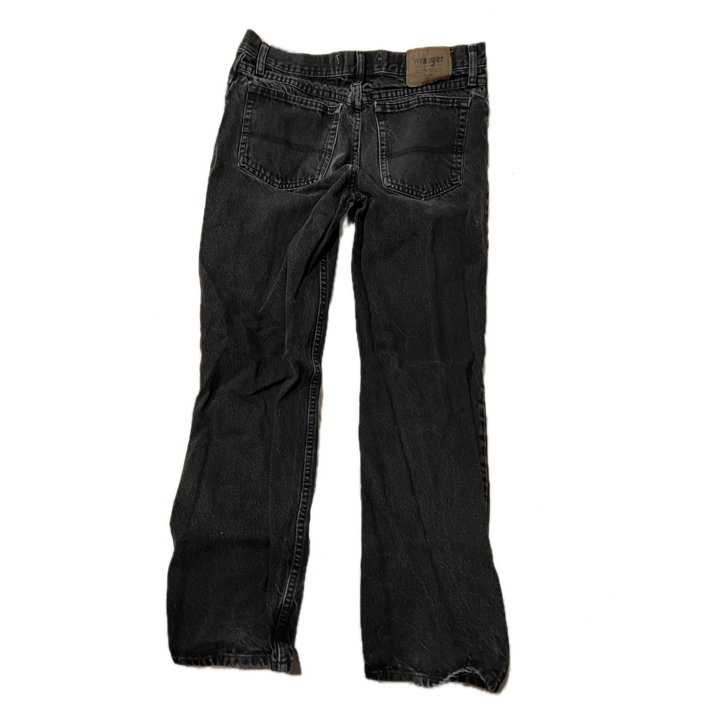 Wrangler authentics Pantalones Rectos Negros para Hombre 32x32