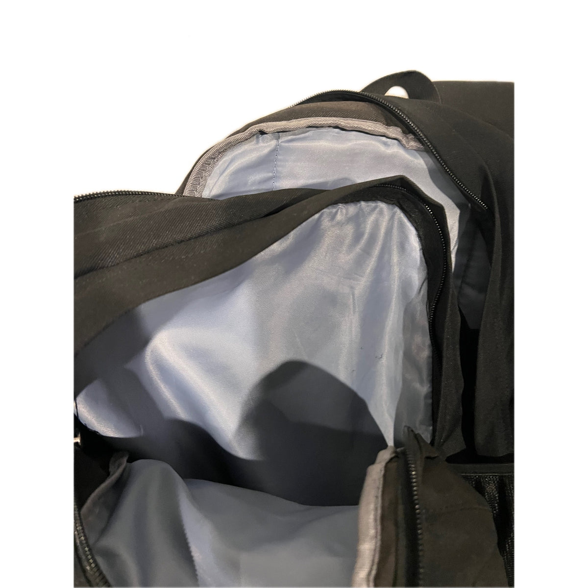 Ashbo Black Daily 3 Section Backpack