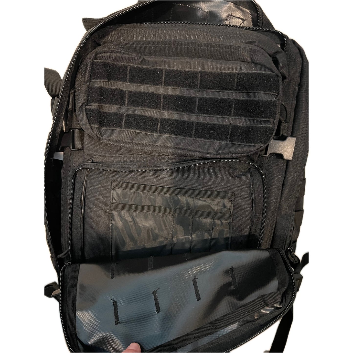 Wotony Tactical Backpack Black 35L