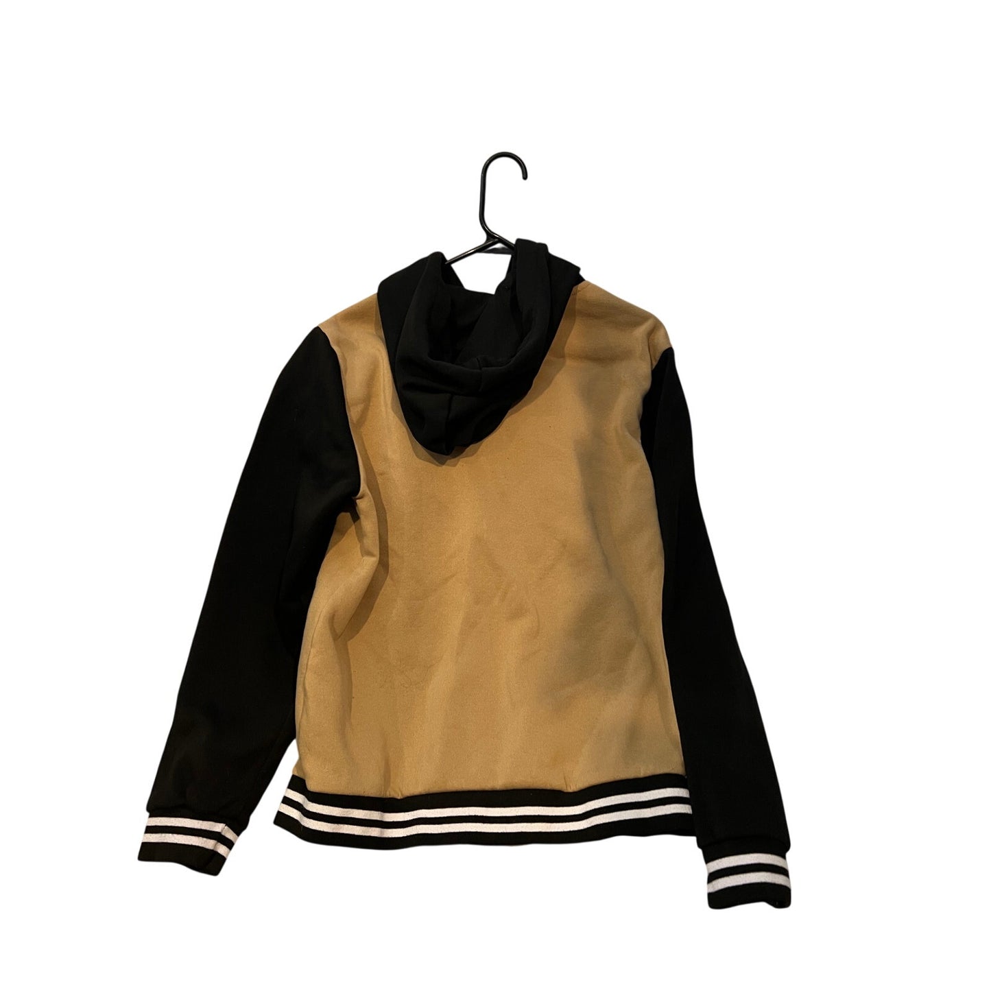 Blouson universitaire Rgstr marron beige de type Letterman pour homme taille S