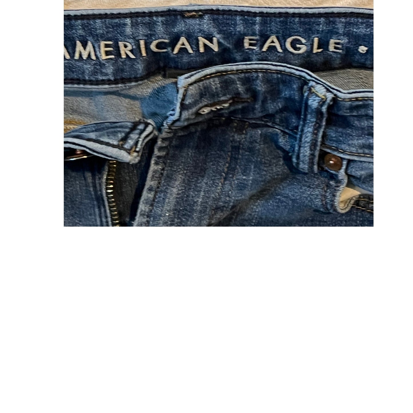 Jean droit original American Eagle 32x34