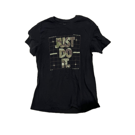 Nike Tee Just Do It Black T-Shirt Mens M