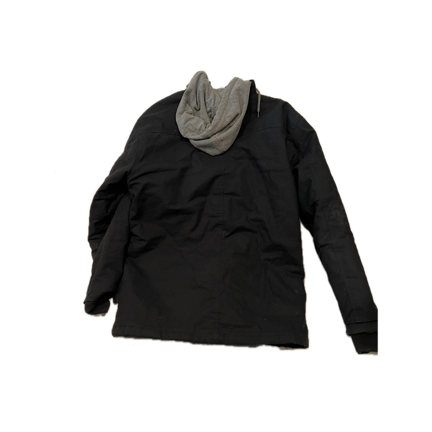 Wrangler Workwear Insulated Denim Hooded Jacket Mens Large