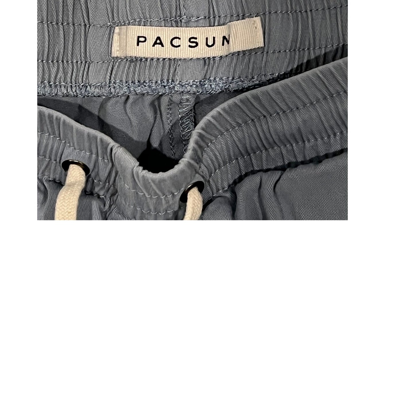 Pacsun Gray Blue Volley Shorts Mens M