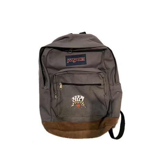 JanSport Right pack 3 Section Backpack Lucky Four Aces Patch