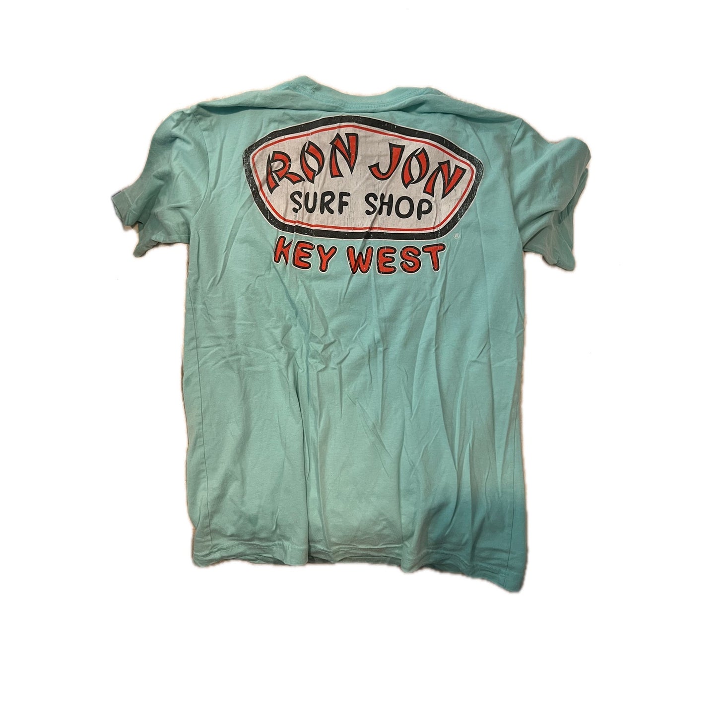 Ron Jon Surf Shop Teal T-Shirt Mens M
