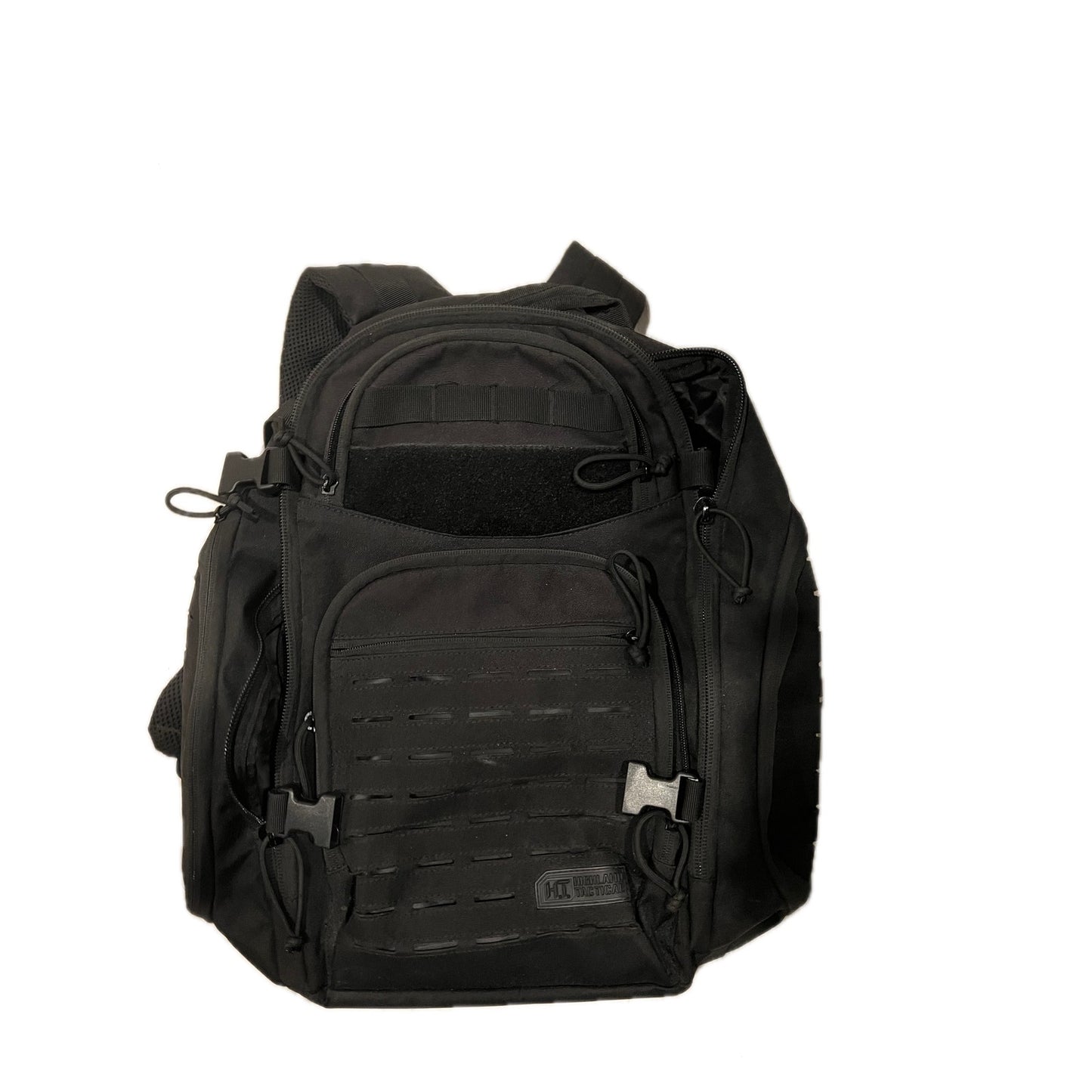 Mochila de lona Roger extragrande Highland Tactical negra