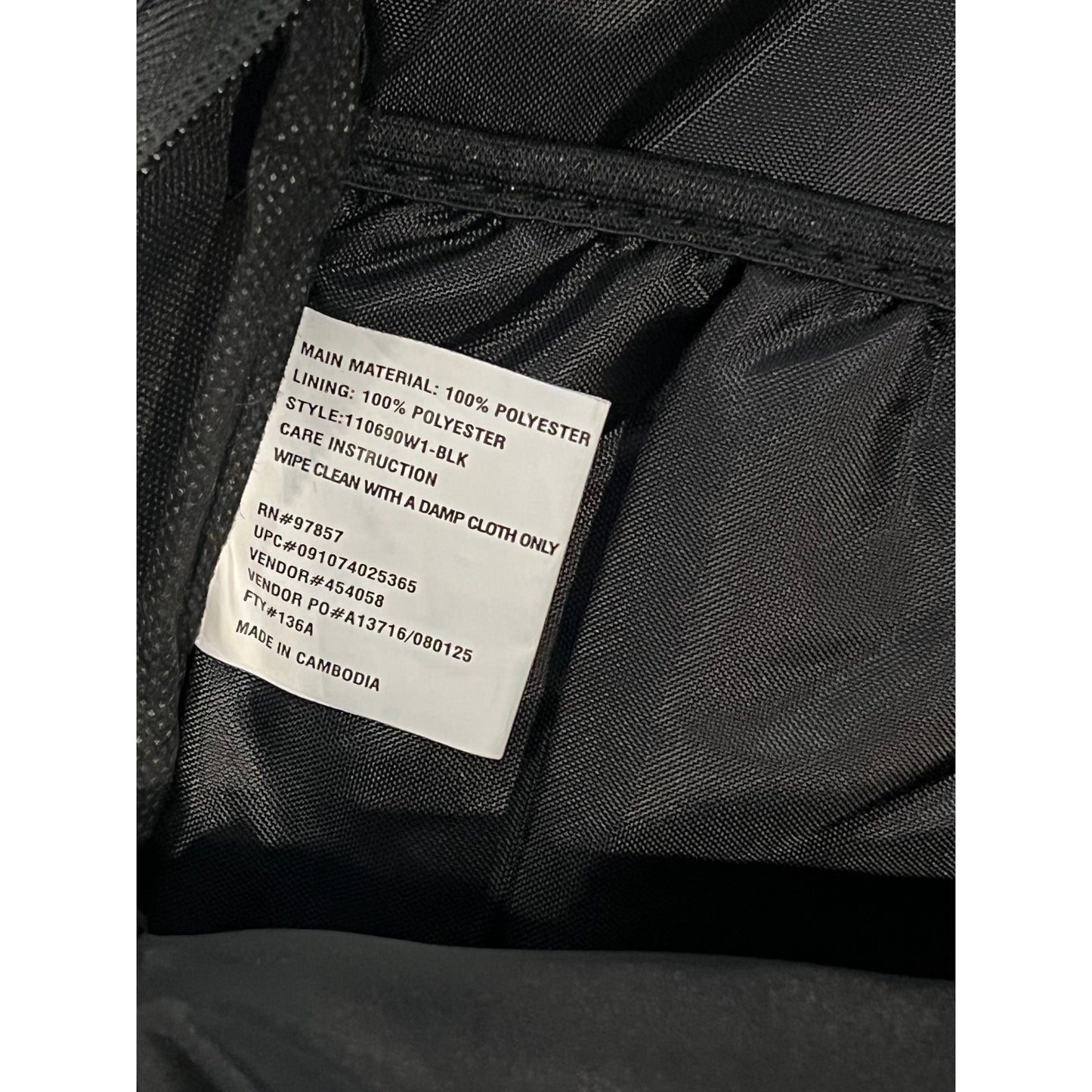 Eastsport Unisex 17" Aurora Core Backpack, Black Pattern