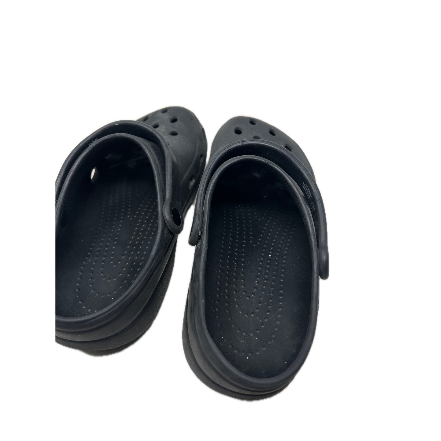 Crocs Charcoal Gray Clogs Mens 10 Womans 12