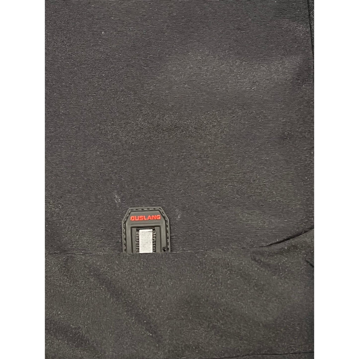 Duslang Padded Computer Black Backpack