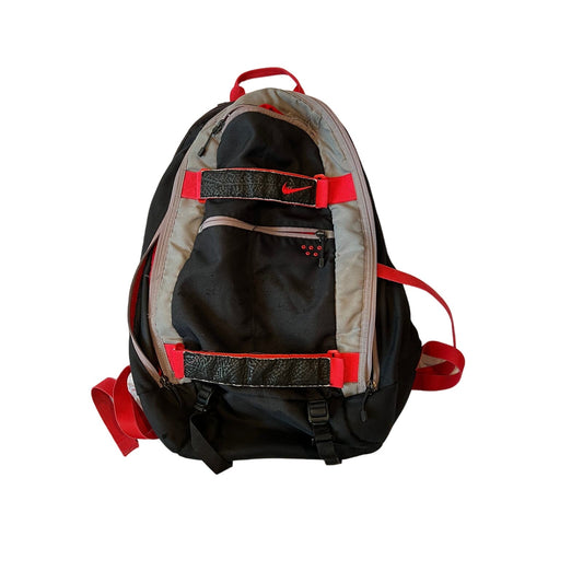 Nike Red Black Padded Computer Backpack