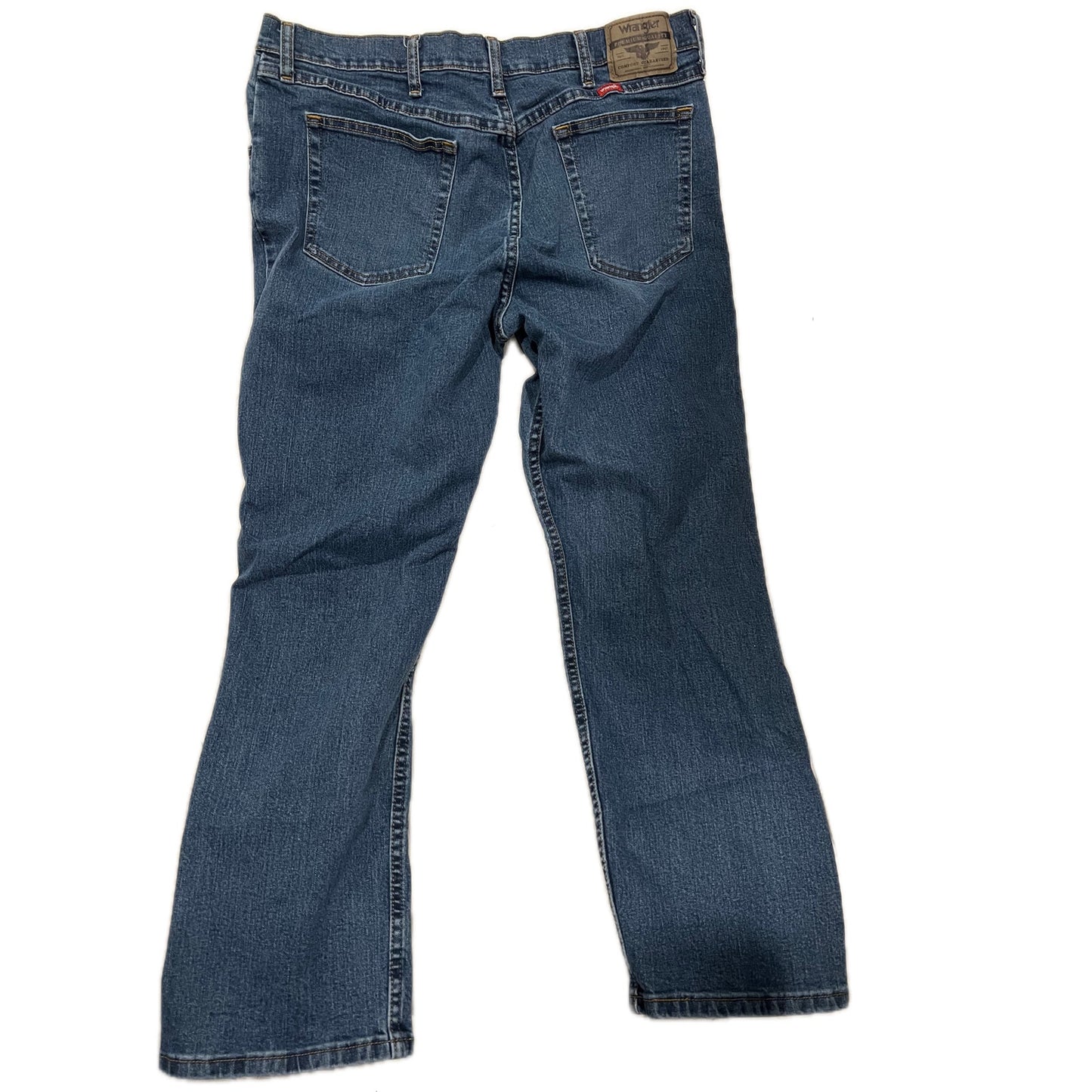 Wrangler Authentics Straight Leg Blue Jeans Mens 34x30