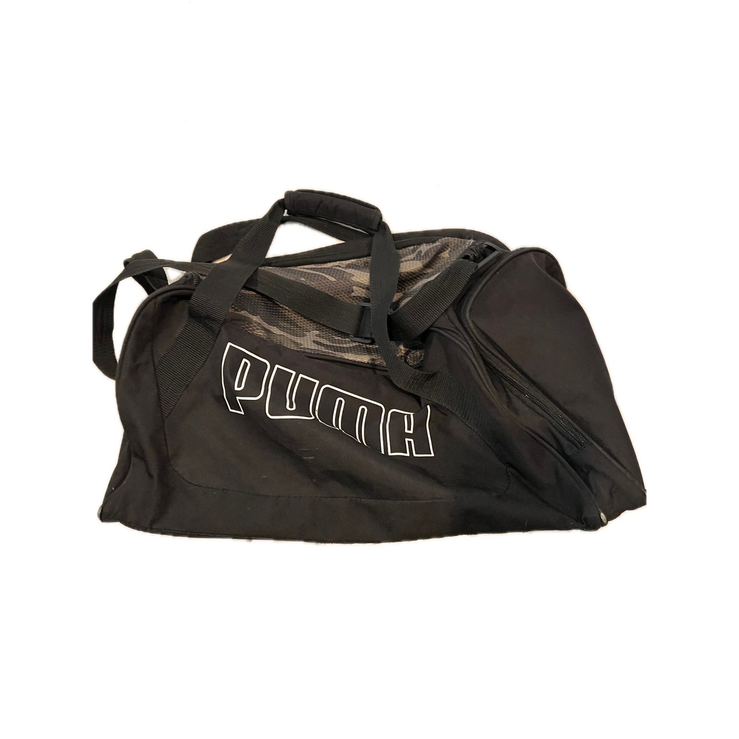 Puma Unisex Adult Evercat Form Factor Duffel Bags Gray Camo