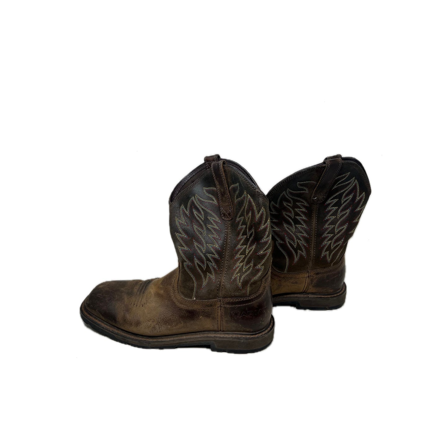 Ariat Groundbreaker Square Toe Work Boot – Men’s Western 9EE