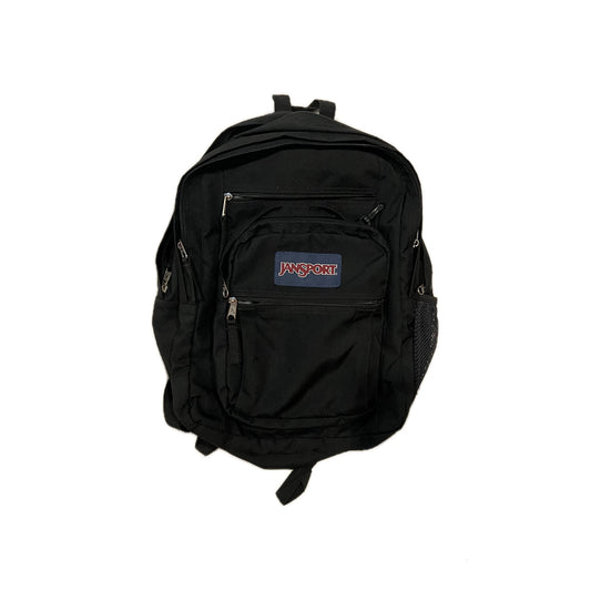 JanSport Big Student 3 Section Black Backpack