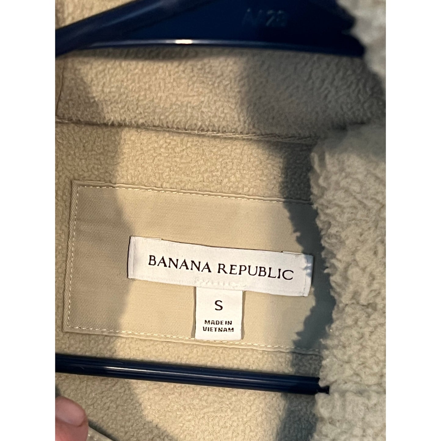 Banana Republic Sweat-shirt à capuche doublé Sherpa pour homme, taille S
