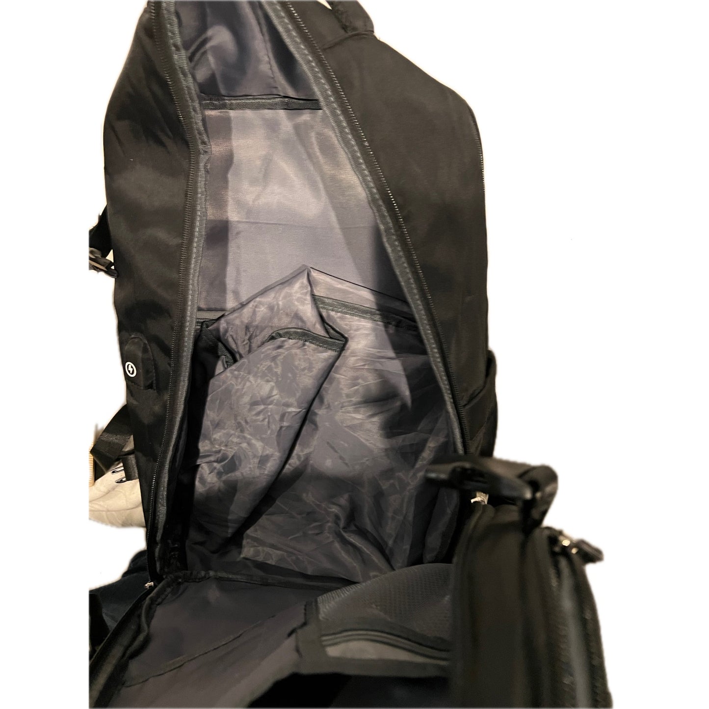 Target XL  Black Gray Padded Computer Backpack